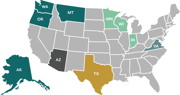 Hospitals Map 2022-states only